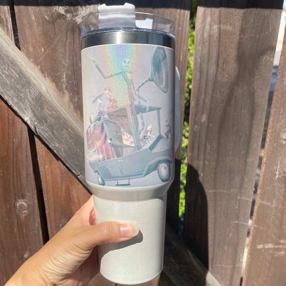 Custom made Disney Nightmare before Christmas Tumbler Brand New 40 oz double wal - Picture 4 of 13